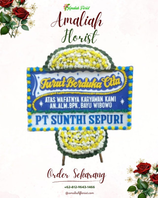 Papan Bunga Duka di Montallat