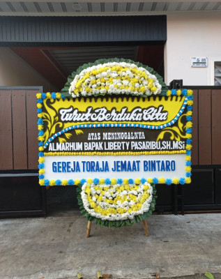 Papan Bunga Duka di Montallat