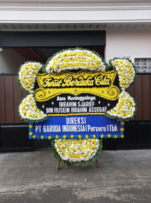 Papan Bunga Duka di Montallat